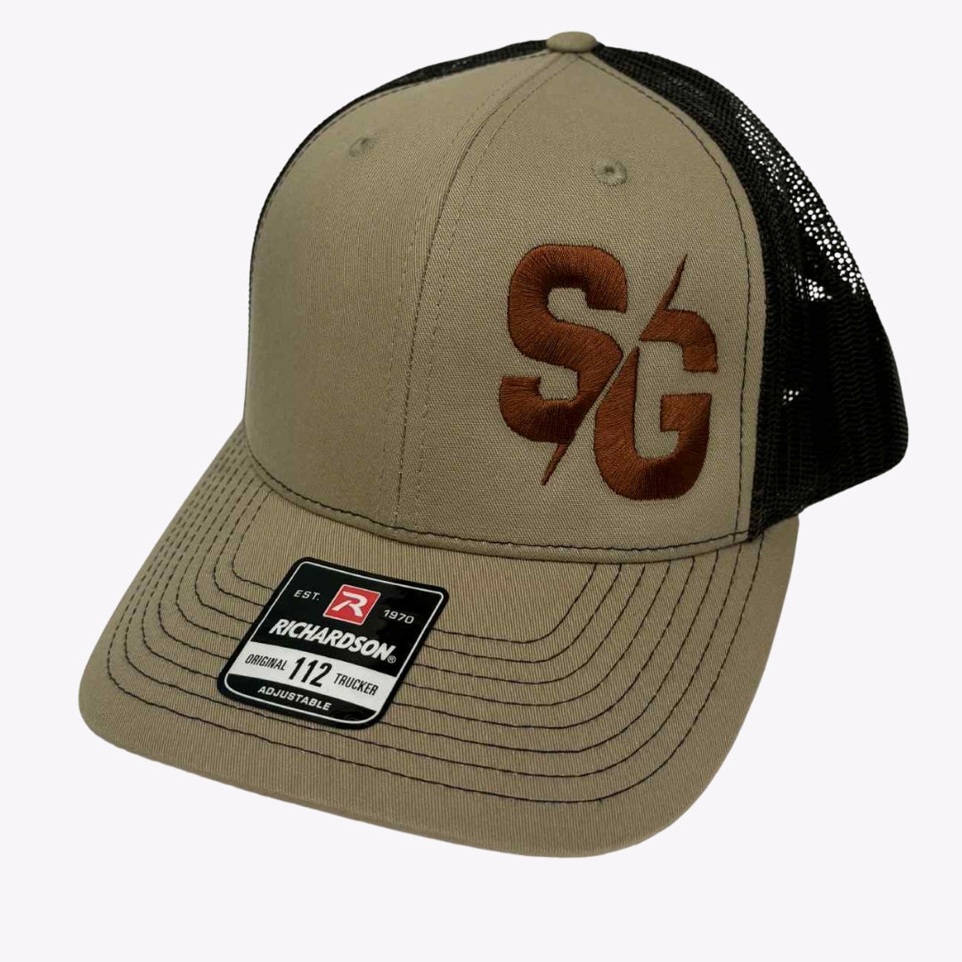 SG Tan/Black Snapback (Hot Seller)