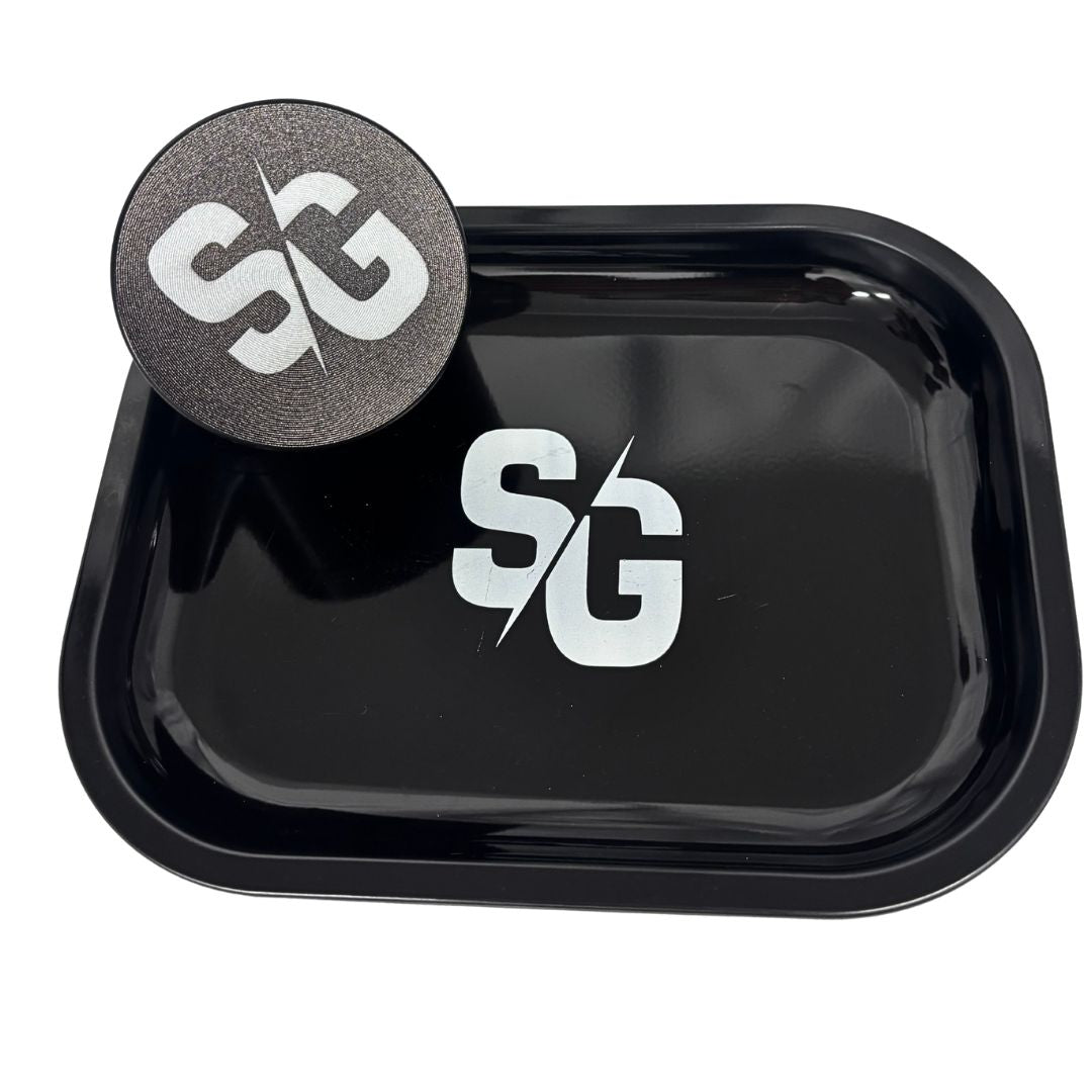 SG 4 Piece Grinder & Tray – Justin Swanstrom 69