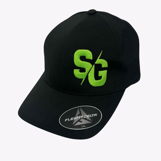 SG Black Green Logo FLEXFIT