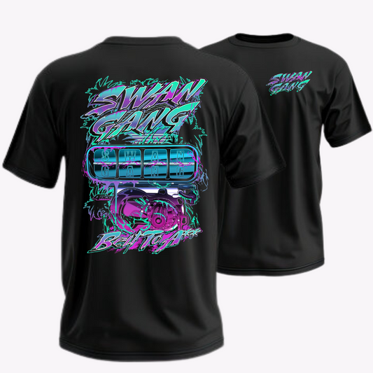 SwanGANG Blower Drip t Shirt (Belt To A**)