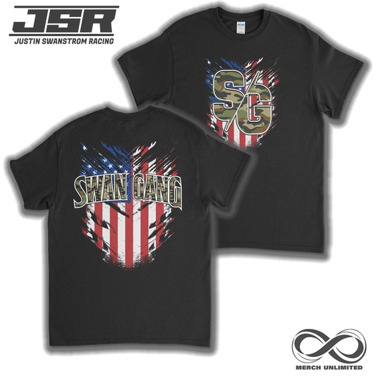 Merica Swan Gang Shirt