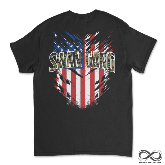 Merica Swan Gang Shirt